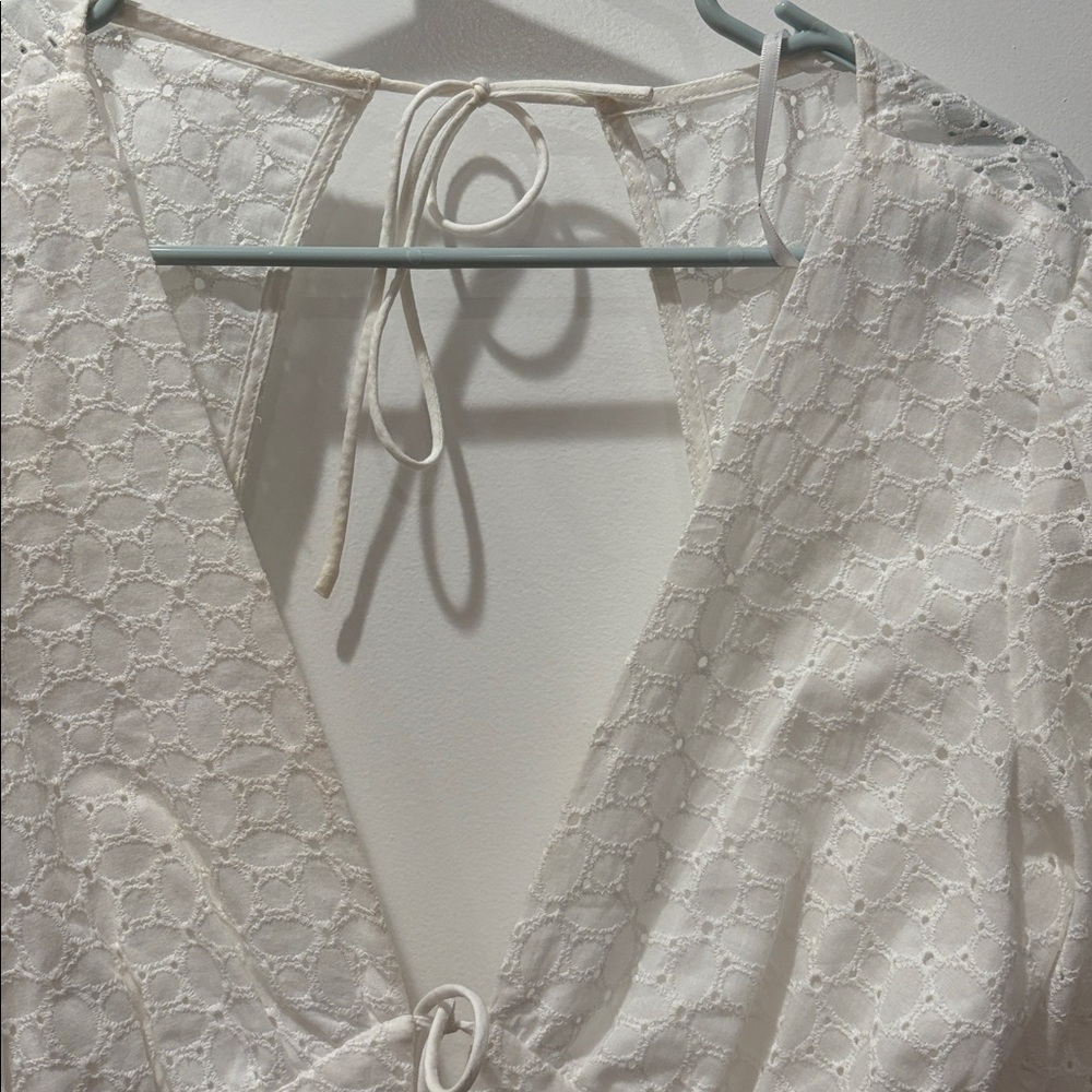 Lulu's White Lace Mini Dress - Picture 3 of 8